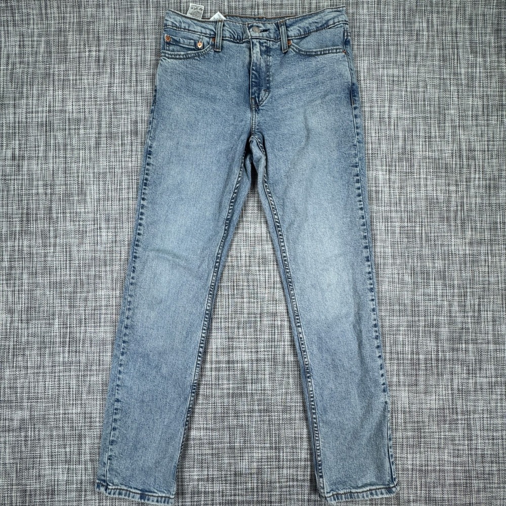 Levi's Mens 511 Slim Fit Stretch Jeans Light Wash Blue 30x32 Lyocell Denim